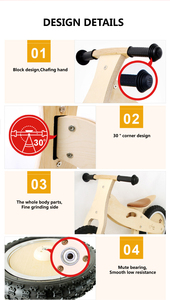 Vélo <span class=keywords><strong>en</strong></span> <span class=keywords><strong>bois</strong></span> pour enfants 12 pouces, bicyclette pour enfants à faible coût - Product Image 6