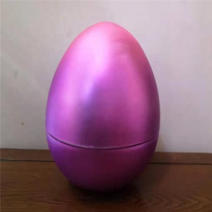 Huevos de <span class=keywords><strong>Pascua</strong></span> Gigantes de 10 Pulgadas en Colores Surtidos, 12 Huevos de <span class=keywords><strong>Pascua</strong></span> de Plástico Gigantes sin Bisagras - Product Image 4