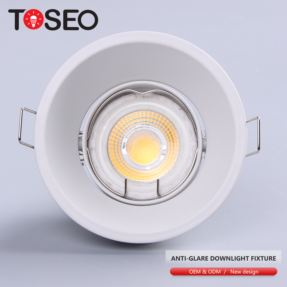 6w Deep Cup Anti Glare Downlights For Corridor Front Replace Bulb Spotlight