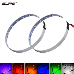 Phare de voiture à lentille directe usine, anneau LED Halo 360 <span class=keywords><strong>Demon</strong></span> Eye haute luminosité, projecteur <span class=keywords><strong>Angel</strong></span> Eye pour modification automobile - Product Image 2