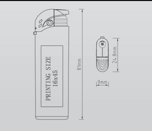 Dongyi2019 Nouvelle Arrivée Top Vente Mode <span class=keywords><strong>Pas</strong></span> <span class=keywords><strong>Cher</strong></span> Haute Qualité Coloré Ultra mince En Plastique briquet Électrique 81*27.4 * 9mm-DY 1702 - Product Image 4