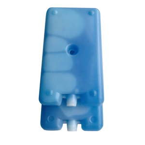 Reusable Blue Ice <strong>Freezer</strong> Pack Ice Gel <strong>Block</strong> for Cooler Bag Food Customized Logo HDPE Round QB Insulated Ice Brick 16*9*2cm - Product Image 1