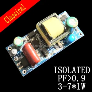 PCBA Serie Klassieke Hoge PF 3-7 W/8-12 W/12-18 W/18-24 W Constante geïsoleerde type LED Driver