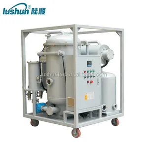 Aceite lubricante unidad de lavado eficiente de purificación de aceite lubricante de la unidad de filtración de aceite hidráulico unidad