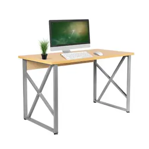 大办公桌电脑桌，47 “现代简约书桌办公桌家用办公桌工作站, 写作家庭办公室