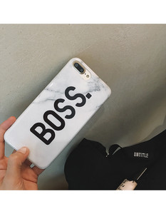 Carta <span class=keywords><strong>reina</strong></span> y jefe parejas suave TPU teléfono caso para el iPhone 6 6 S 7 más 8 - Product Image 3