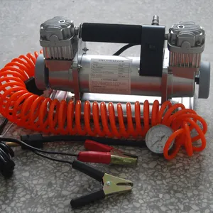 New arrival good quality big power ABS+Metal electric 12V mini car air compressor