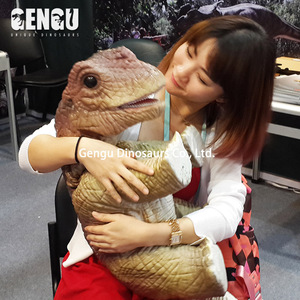 Chất lượng cao kim loại khủng long tay con rối Kinh Tế giá cho trung tâm mua sắm sân bay công cộng daycares Trường Mẫu Giáo - Product Image 3
