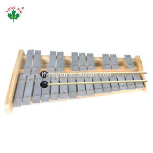 Glockenspiel xilófono productos chinos <span class=keywords><strong>de</strong></span> calidad bebé niños percusión instrumentos musicales 32 teclas metalófono con estante <span class=keywords><strong>de</strong></span> metal - Product Image 2