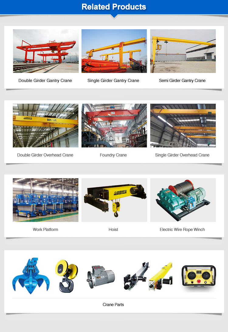 2 Ton Workshop Overhead Crane 30meters Wireless Remote Control