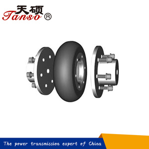 <strong>Flex</strong> Shaft Motor Water Pump Hydraulic Connector Fenaflex Fenner <strong>Pvc</strong> Tire Flexible Rubber Cushion Tyre <strong>Coupling</strong> With Flange - Product Image 4