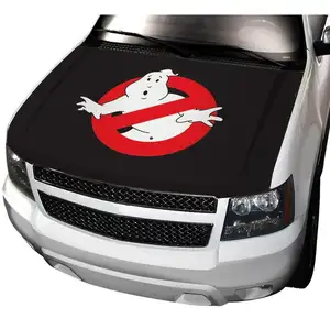 Free sample China supplier Chuangdong factory spandex polyester car flag engine hood cover All Countries