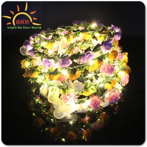 Guirnalda de flores de tela de Pelo con precio competitivo <span class=keywords><strong>para</strong></span> la playa de vacaciones - Product Image 1