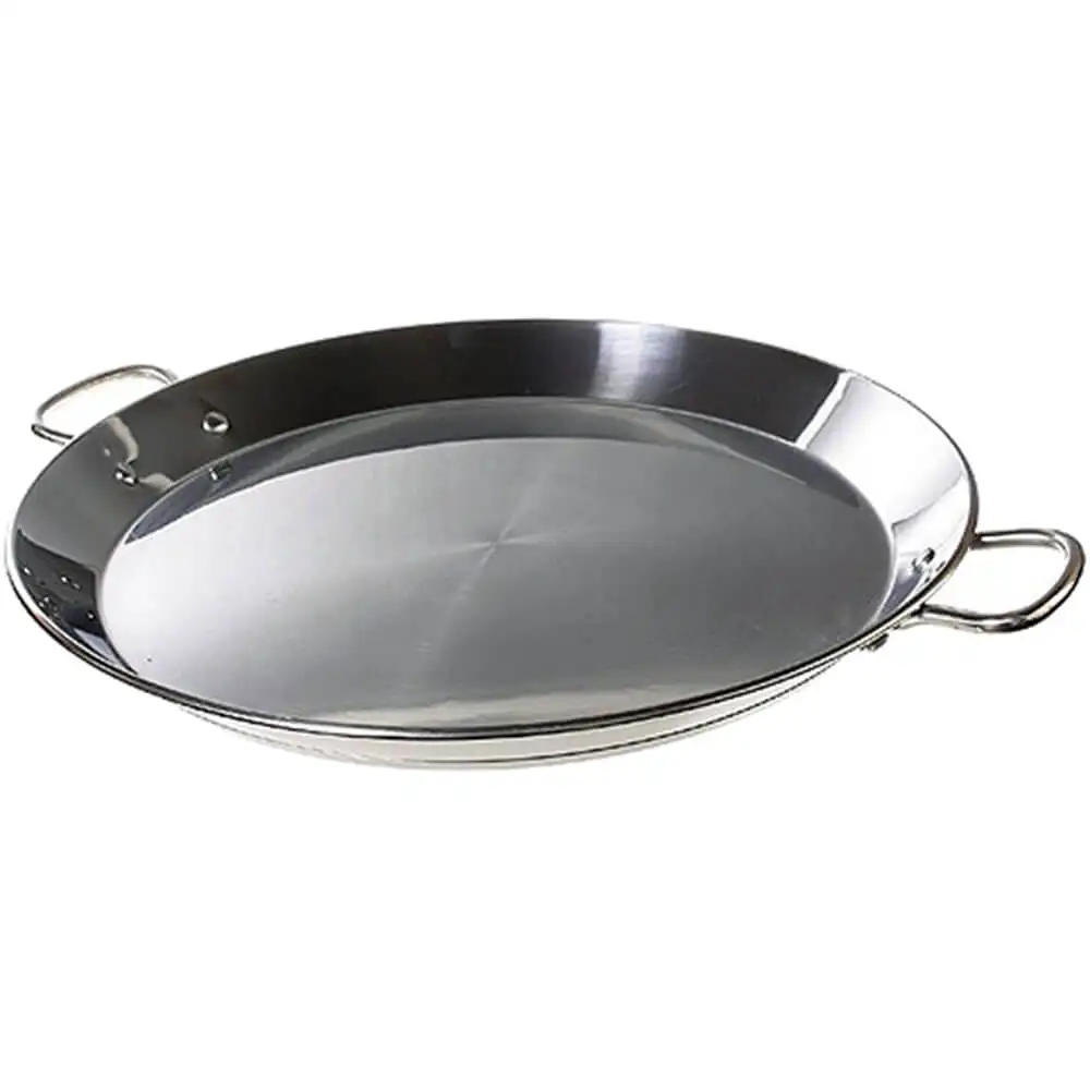 Semua Ukuran Induksi Bawah Stainless Steel Non-Stick Bahasa Spanyol Listrik Set Paella Pan