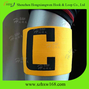 Venta wholesale fashion quality nice elastic sports facility personalized soccer bangle/soccer captain armband - Product Image 3
