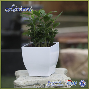 <span class=keywords><strong>lechuza</strong></span> rond en céramique jardinière plastique - Product Image 1