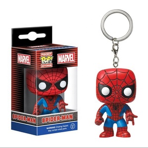 Llavero Popular 3D <span class=keywords><strong>de</strong></span> Plástico y Goma Suave con Super Iron Man FUNKO POP Versión Q <span class=keywords><strong>de</strong></span> Marvel en PVC - Product Image 3