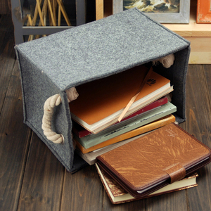 Stile caldo Casalinghi Scatola di Immagazzinaggio Pieghevole di <span class=keywords><strong>Feltro</strong></span> <span class=keywords><strong>Cestino</strong></span> di Immagazzinaggio - Product Image 2