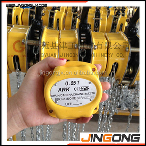 de tipi mini zincir blok otomatik kilitleme cihazıyla <span class=keywords><strong>250kg</strong></span> kaldırma vinci - Product Image 2