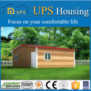 Meilleure vente de maison en rondins préfabriquée en <span class=keywords><strong>bois</strong></span> en Europe pour villa et abri d'auto fait de panneau sandwich pour la promotion - Product Image 5