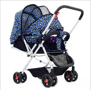 OEM 2017 Cheap Bright Colored Fashion Baby Born Kinderwagen Carriage for Sale Baby Jogger <strong>Triple</strong> <strong>Stroller</strong> - Product Image 6