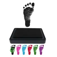 Baby Safe und wieder verwendbare Babys Hand-und Fußabdruck-Tinten pad Einfache Reinigung und ungiftiges und wasch bares Stempel kissen