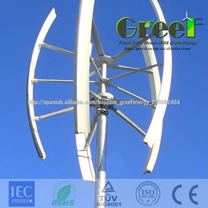 Nuevo generador de viento! Uso en el hogar en la red 5kw sistema de eje vertical de la turbina de viento para la venta - Product Image 1
