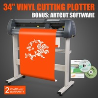 VEVOR-Plotter de corte de vinilo de alta calidad, 34 ", con diseño de software Artcut