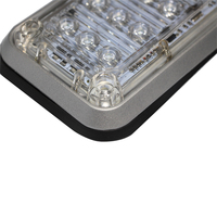 Luz led ámbar estroboscópica de advertencia para camión, luz de alta intensidad para camión de demolición, 48W