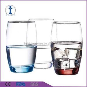 Ovalada de Cristal Taza de Jugo de vidrio Mousse de Yogur Taza Oficina Casa Nueva Agua - Product Image 5