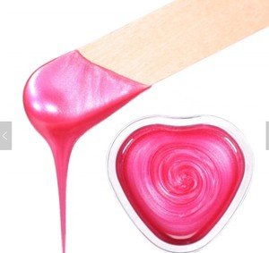 2023 caliente profesional perla luz cera microcristalina 100g depilación cera dura frijoles rosa para mujeres cara, piernas y cuerpo - Product Image 5