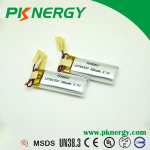 Recargable de baterías RC 781447 3.7 v 450 mah lipo pequeñas celdas de la batería - Product Image 2