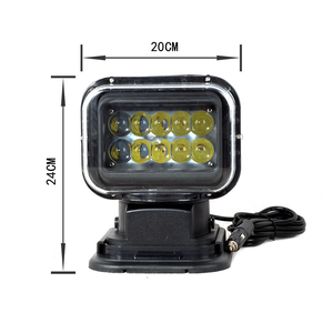 Lampe de travail LED <span class=keywords><strong>rechargeable</strong></span> 12V de bonne qualité, magnétique, 7,8 pouces, 50W, avec télécommande et rotation de la tête à 360° - Product Image 2