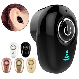 Produk Baru Grosir Stereo Nirkabel S650 Mini Headphone Invisible In Ear Earphone untuk Samsung untuk Iphone