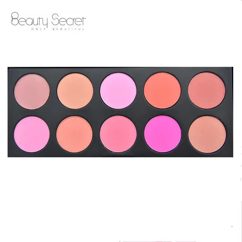 Tùy Chỉnh Không Có Logo OEM Vegan Cream Blusher Blush Palette