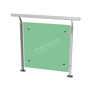 Mới Nhất Ban Công Lan Can Thiết Kế Nhanh Chóng Giao Hàng Sảnh Cầu Thang Lan Can Kính Lan Can - Product Image 3