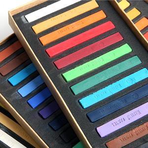 Peinture marshall, Crayons Pastel doux, 12/24/36/48 couleurs, pour dessin artistique pour étudiants, brosse à Crayon de couleur, fournitures de papeterie artistique - Product Image 5