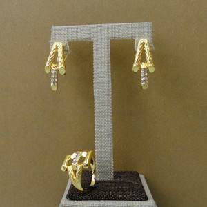 Yulaiming - Conjunto de Joyas de Alta Calidad para Novia Africana, Estilo Dubái, FHK5569 - Product Image 3