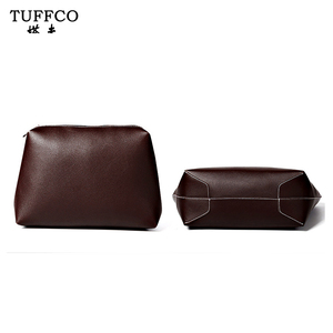 Vintage <span class=keywords><strong>mujer</strong></span> bolsos de cuero bolsos de las señoras <span class=keywords><strong>grandes</strong></span> bolsas de hombro cartera fija - Product Image 6