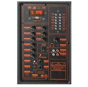 Sistema de <span class=keywords><strong>Audio</strong></span> inalámbrico para DJ, 8 ", 200w, BT, carrito de madera MDF, altavoz de escenario - Product Image 4