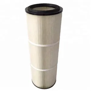 pulse jet dust collector pleated dust cartridge filter