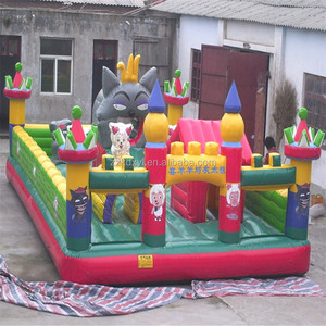 Jeux gonflable pour enfants, pièces, château gonflable avec toboggan d'eau, prix d'usine - Product Image 4