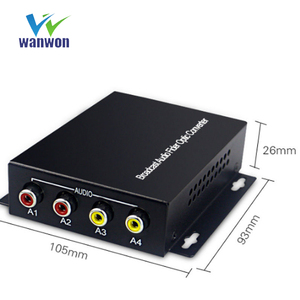 2 âm thanh bidirection Over FC sợi quang Extender cho hệ thống phát sóng (<span class=keywords><strong>TX</strong></span>/RX) Kit máy phát và máy thu - Product Image 5