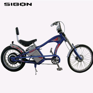 Vélo électrique avec moteur sans balais, batterie au plomb, 250W, couleur bleue, hachoir CE pour adultes - Product Image 2
