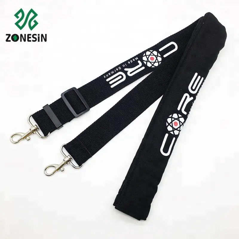 Personality Customized Logo Printed Replacement Bag Hanger Padded Shoulder Strap