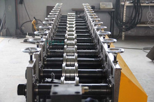 เครื่องทำโครงเหล็กเบา เครื่องทำรางเหล็กสำหรับโครงสร้างเพดาน พร้อมรูปตัว C U W - Product Image 5