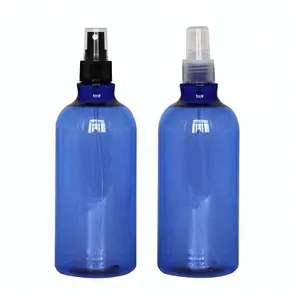 Yeni tasarım 500 ml PET boş şampuan/plastik mavi şampuan/sıvı çamaşır deterjanı şişeleri