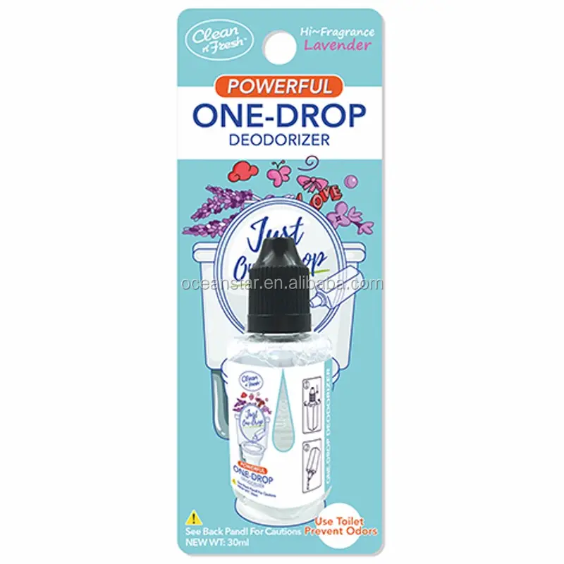 Neue 30ml Toilette leistungs starke POOP ODOR AWAY mit starkem frischem Duft tropfen/Spray