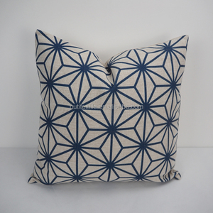 In Hình Học Linen Bông Đệm Bìa Thiết Kế Mới Trang Trí Nội Thất Gối Hình Vuông Có Lá Phim Hoạt Hình Động Vật Dot - Product Image 2