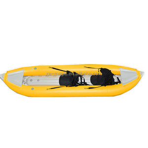 <span class=keywords><strong>Kayak</strong></span> Inflable Personalizado con Tecnología Drop Stitch, Capacidad para 2 o 4 <span class=keywords><strong>Personas</strong></span>, Casco de PVC, Longitud de <span class=keywords><strong>3</strong></span>.1-4m, Garantía de 1 a <span class=keywords><strong>3</strong></span> Años, para Lagos y Ríos - Product Image 1